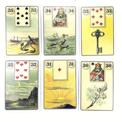 Lenormand Oracle Visions Divination Edition Tarot Deck Board Games
