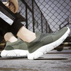 Men's Lightweight Running Shoes Outdoor Athletic Sock Sneakers