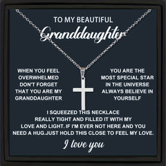 Y2K Small Cross Necklace Christmas Gift for Girls