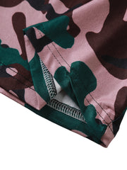 Men's Camo Hooded Sweatshirt UPF 50 Sun Protection
