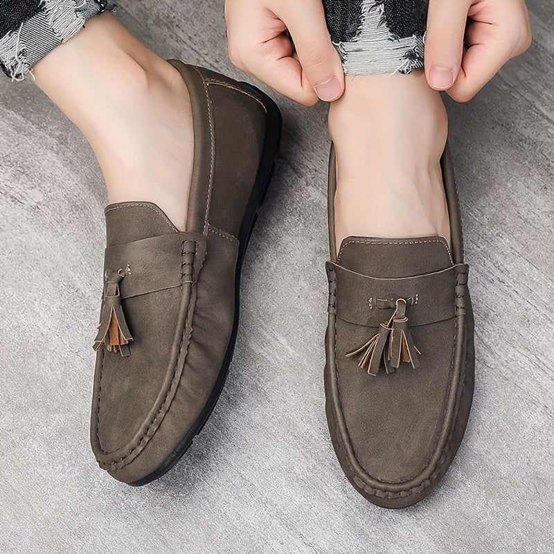 Men's Tassel Loafer Shoes Casual Slip On Spring Summer