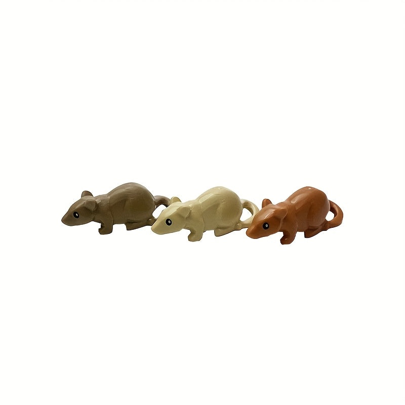 Animal Building Block Parts Rat Mouse Mouse Mouse Cheese Cake Small Cake