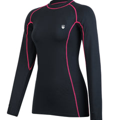 Women's Crew Neck Thermal Underwear Top