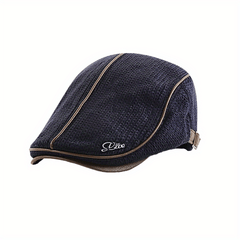 Men's Warm Knitted Beret for Fall and Winter