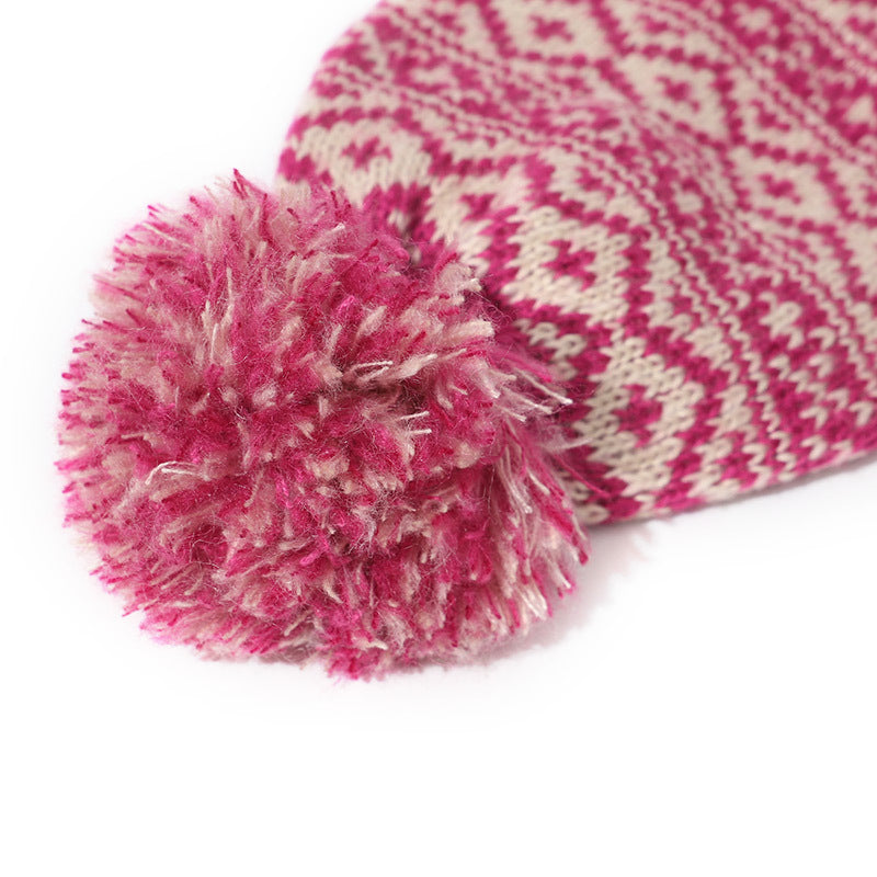 Autumn Winter Brimless Riding Thickened Wool Knitted Cap