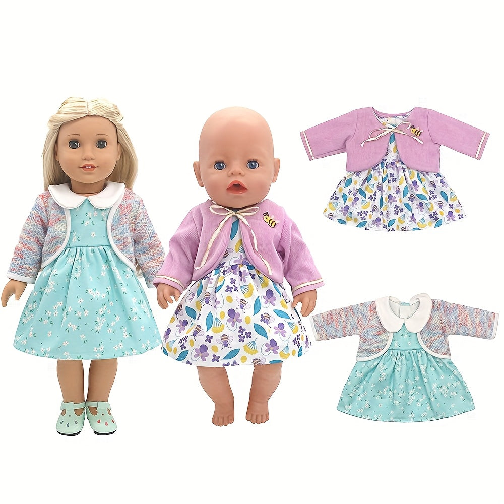 Dress Fits 18 inch Doll 17 inch Reborn Clothes 40 Doll Accessories