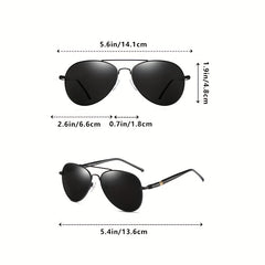 Men's Polarized Night Driving Sunglasses High Quality Alloy Eyewear