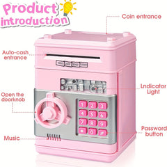 Girl's Piggy Bank Toy Money Saving Box For Teen Girls