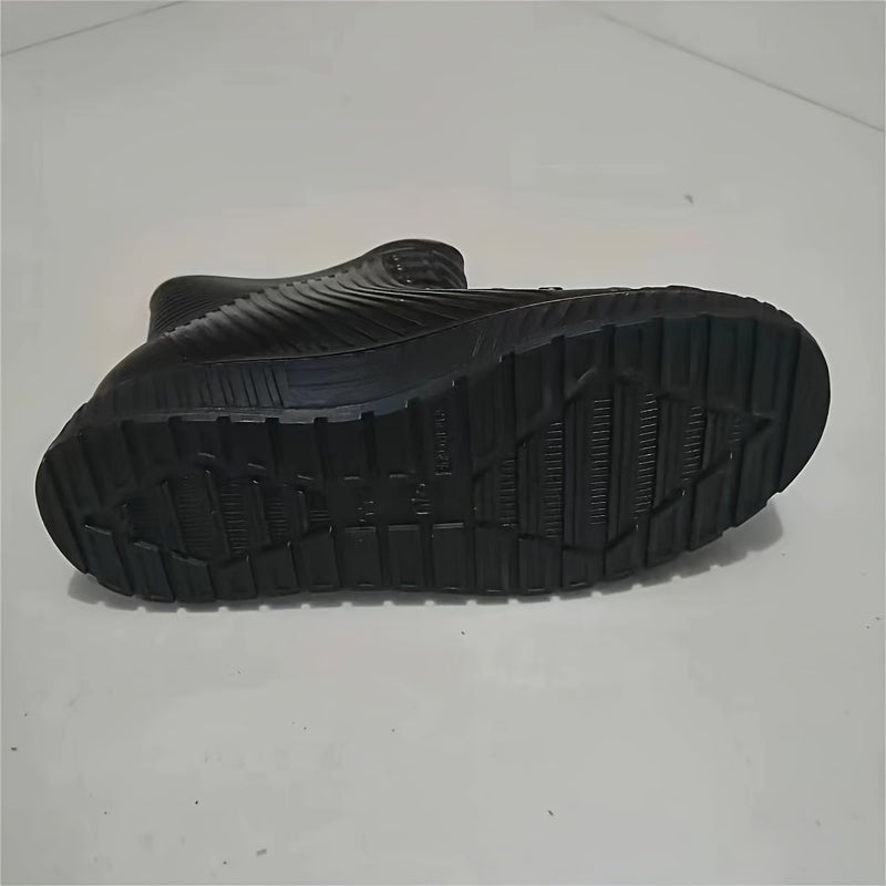 Women's Waterproof Non-slip Rubber Rain Boots for Outdoor Work in Rain