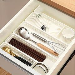 Japanese Desk Drawer Storage Box Divider Chopsticks Fork Finish