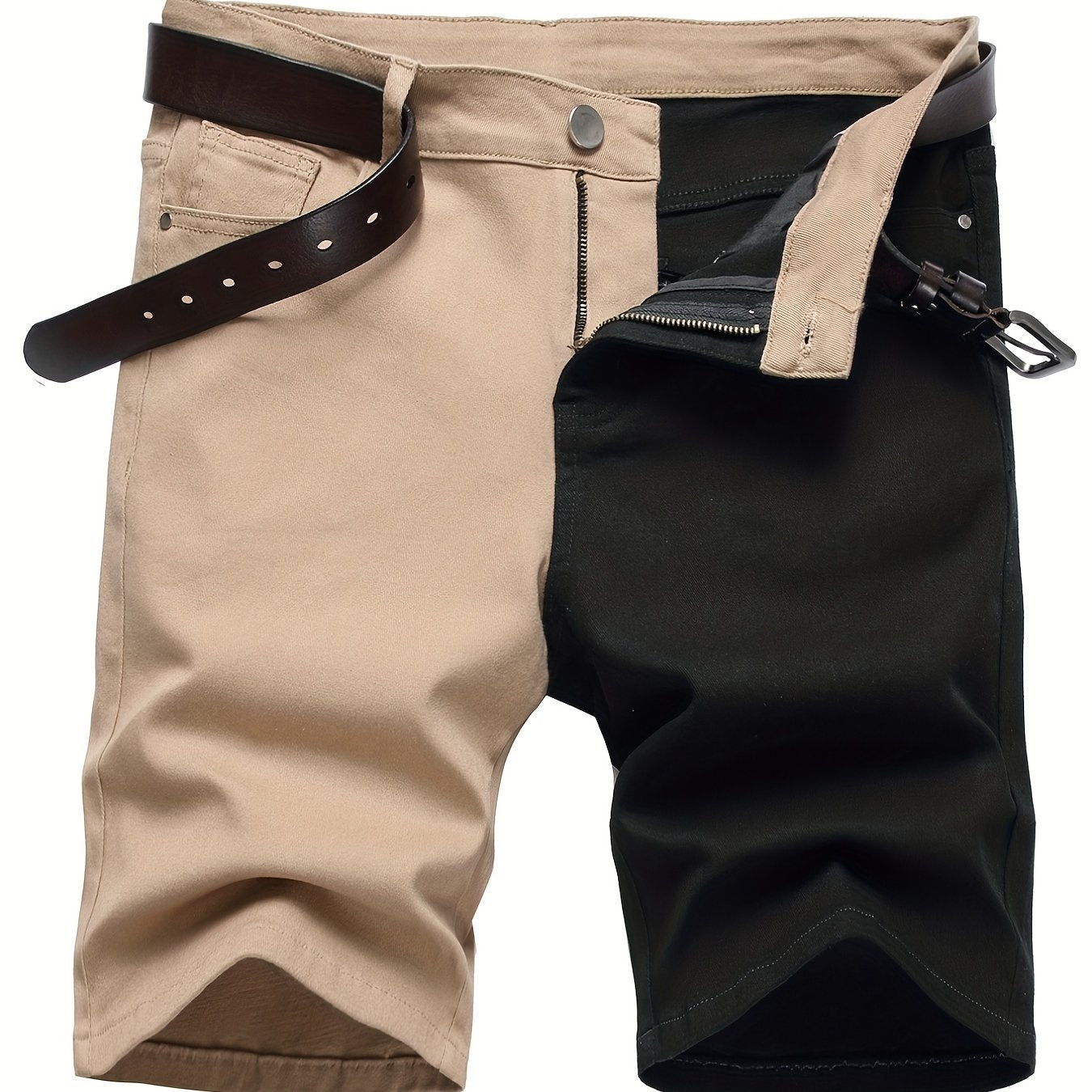 Men's Casual Street Style Denim Shorts for Summer