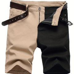Men's Casual Street Style Denim Shorts for Summer