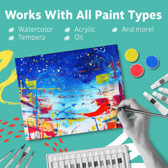 1pc 100% Cotton Art Panels for Acrylic & Watercolor Paint 20x25 cm Canvas Board