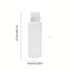 Squeezable Condiment Bottle 5-Hole Sauce Bottle for Salad Tomato Sauce Honey