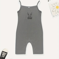 Girls Rabbit Print Jumpsuit Girl Clothing