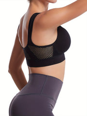 Breathable Wirefree Sports Bra Yoga Fitness Activewear