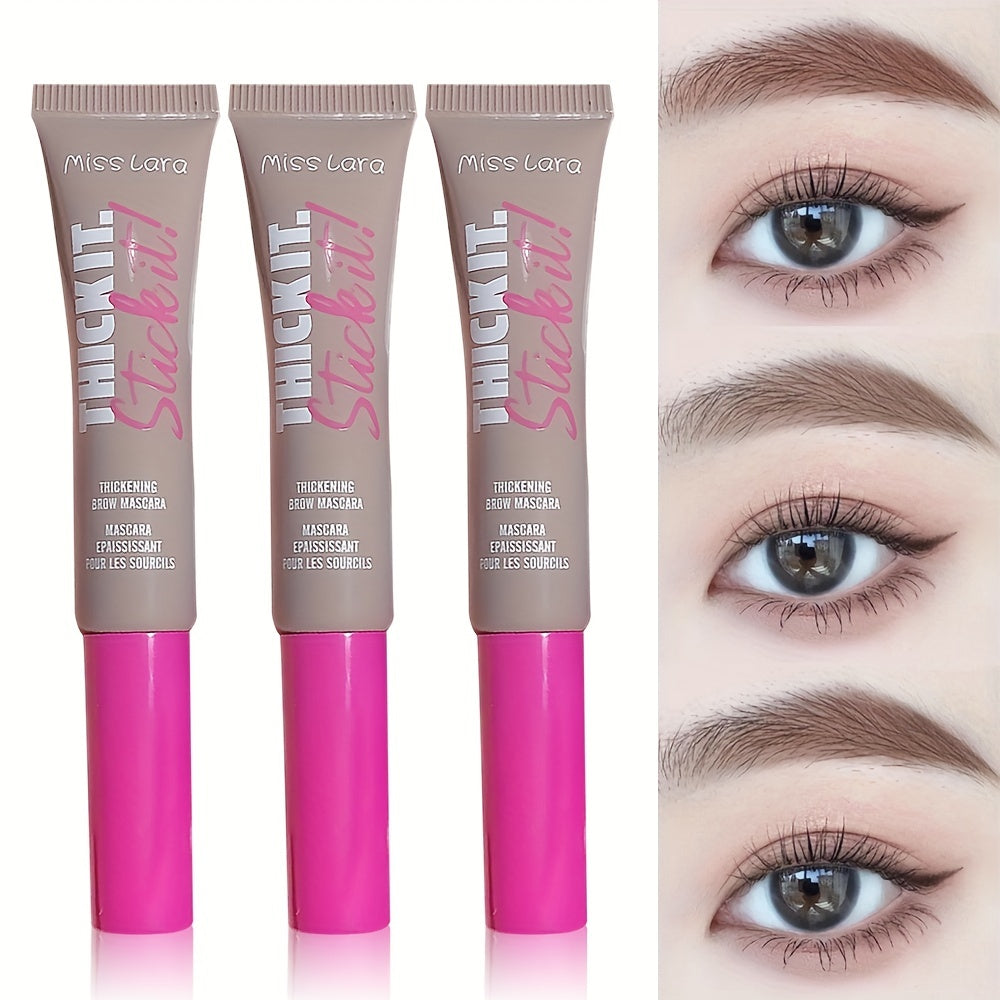 Natural 3D Fiber Eyebrow Dye Cream Long-Lasting Colorfast Makeup