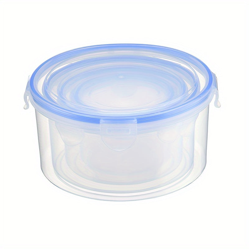 4pcs Outdoor Lunch Box Set Plastic Fruit/Vegetables Sealed Food Storage Boxes