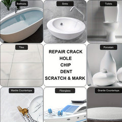 Tile and Granite Repair Kit - Marble/Porcelain/Stone/Quartz Countertop Repair