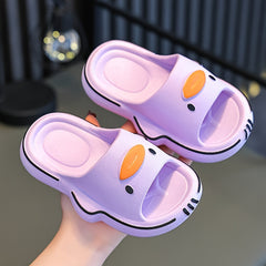 Boys Soft Platform Slippers Quick Drying Lightweight Anti Slip