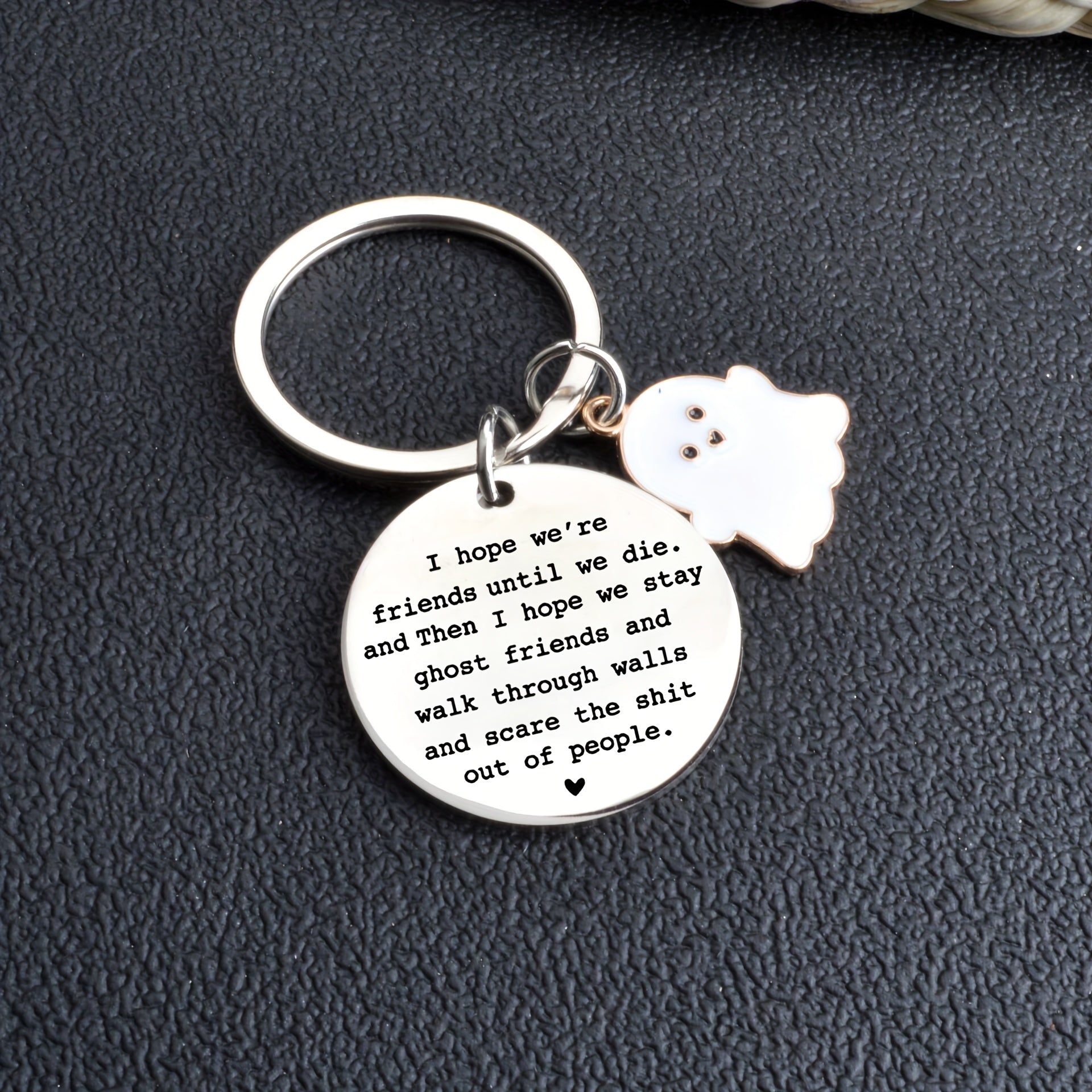 Kpop Cartoon Halloween Keychain Stainless Y2K Car Key Chain For Girls