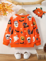 Halloween Ghosts Boys Sweatshirt