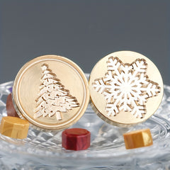 1pc Christmas Tree Wax Seal Set DIY Decoration Scrapbooking Accessorie