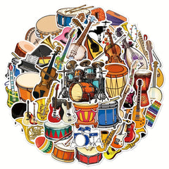 50pcs Cartoon Graffiti Stickers Waterproof Classic Decals for Kids Toys