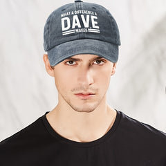 Men's Adjustable Printed Baseball Hat