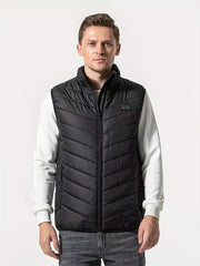 Men's 3 Heating Level Smart Heating Vest Stand Collar Warm Outdoor Vest