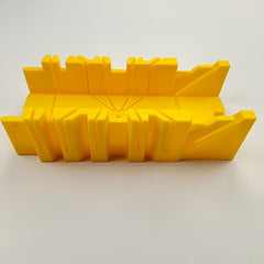 Wood Cutting Miter Saw Box 22.5 45 90 Degree Yellow