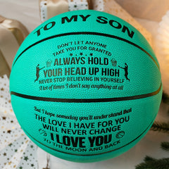 To My Son Basketball Light