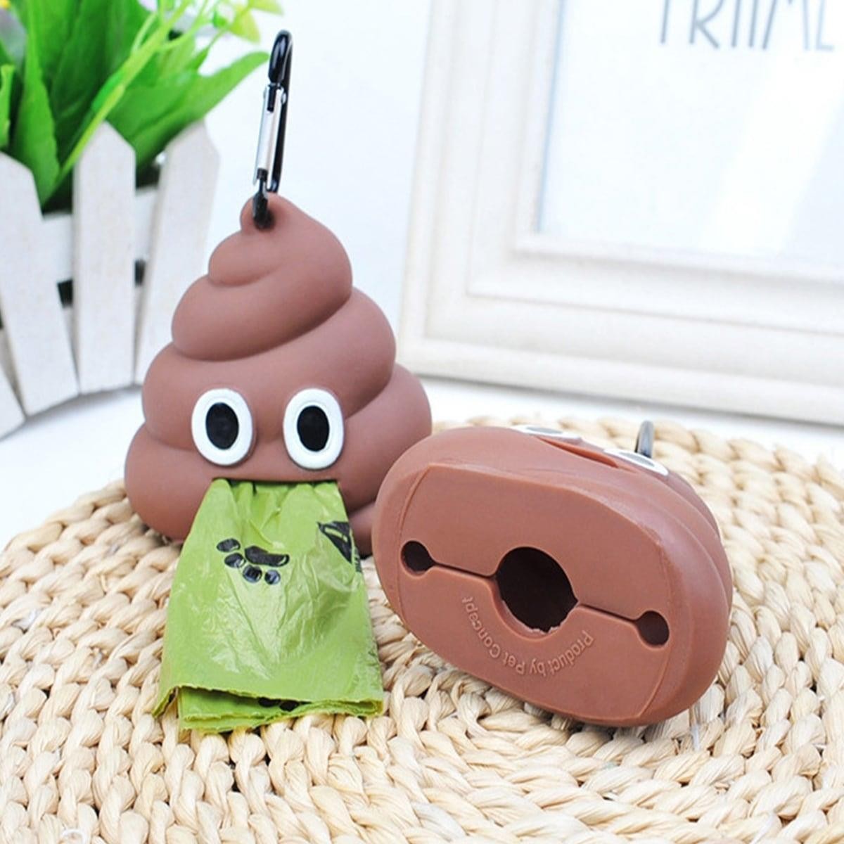 Portable Poop Bags with Storage Box for Pets