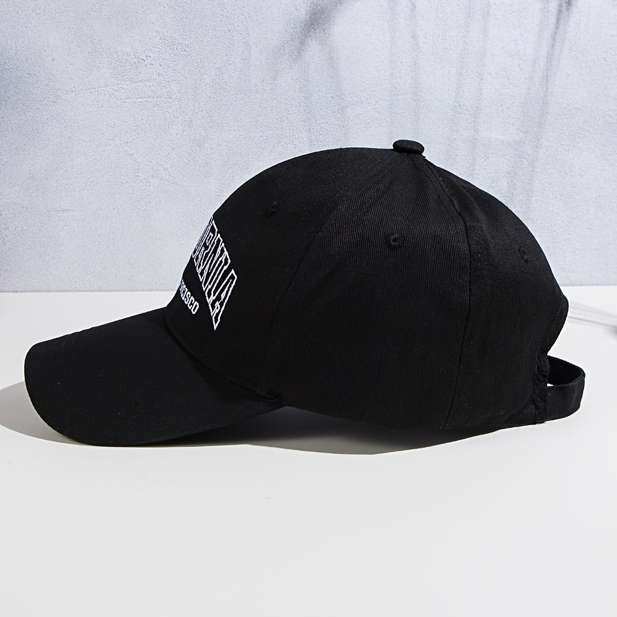 Letter Embroidered Baseball Cap Men Women Casual Cap