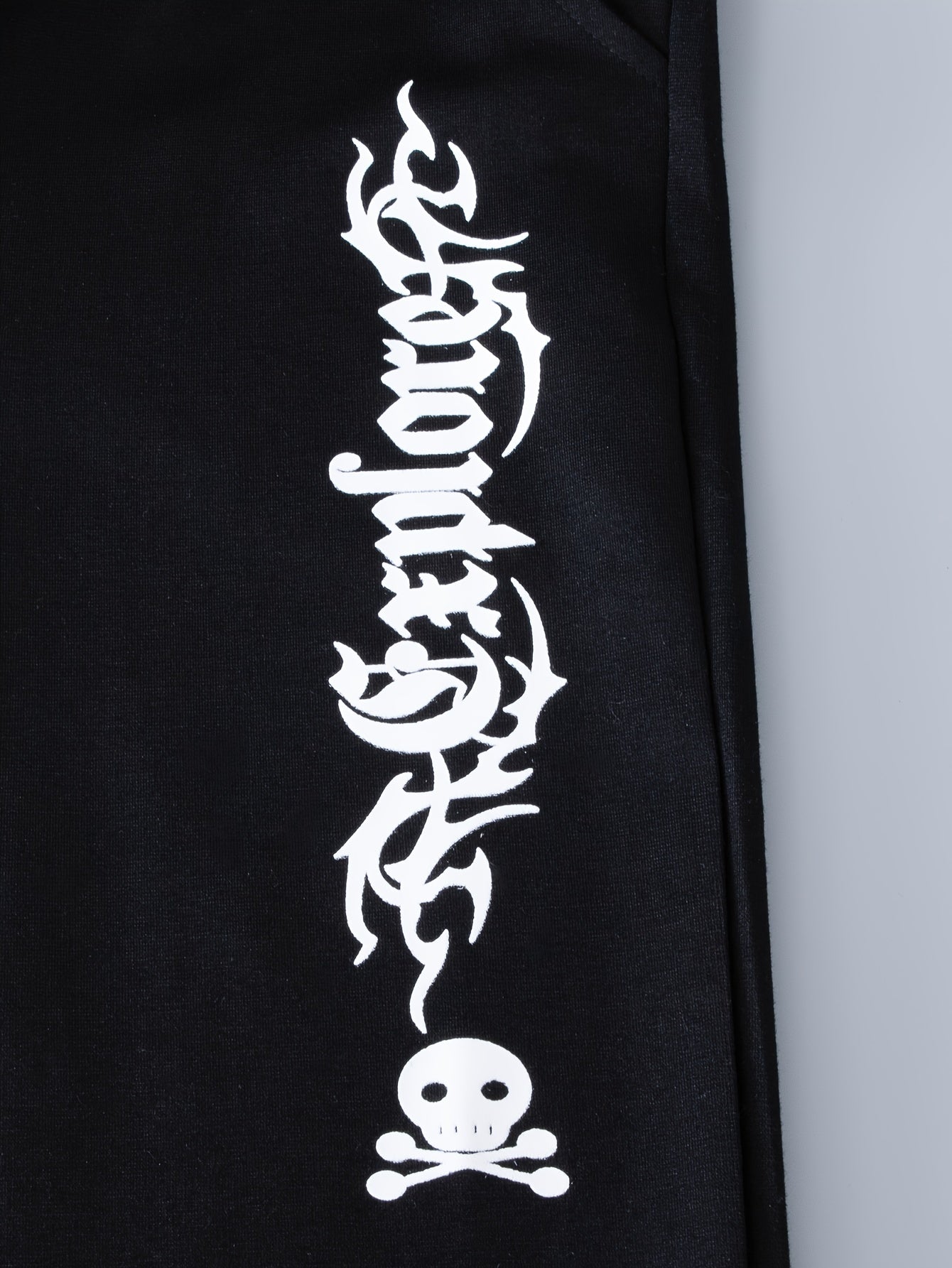 Letter Print Boys Active Sweatpants Breathable Jogger Sports Pants