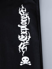 Letter Print Boys Active Sweatpants Breathable Jogger Sports Pants