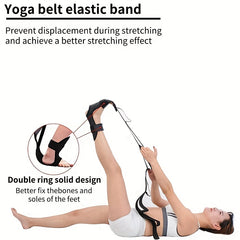Yoga Stretch Band Leg Training Elastic Band Fitness Dance Gymnastics