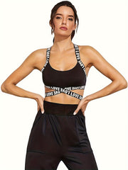 Push Up Sports Bra for Running Fitness Yoga Tank Top