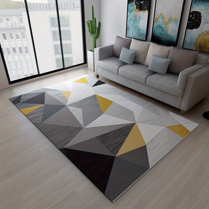 Modern Soft Area Rug for Living Room Non-slip Nordic Carpet