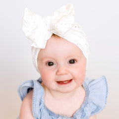 Infant Baby Hat Summer Hollow Out Hat With Bow