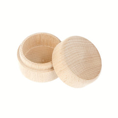 Wooden Storage Box Wedding Ring Jewelry Trinket Box