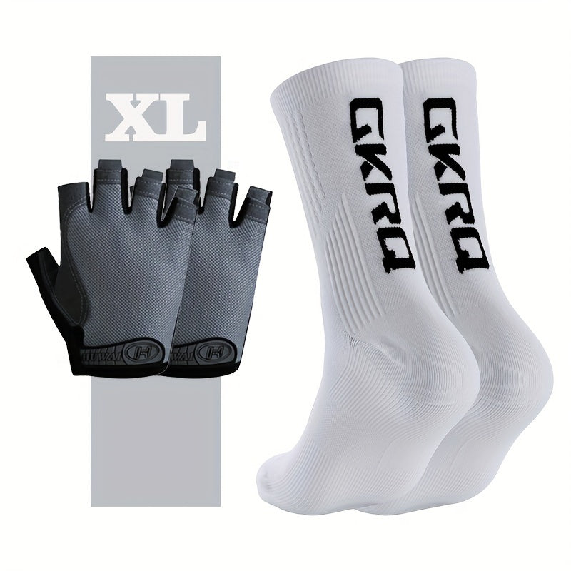 Cycling Gloves & Socks Set: Protection & Style in One