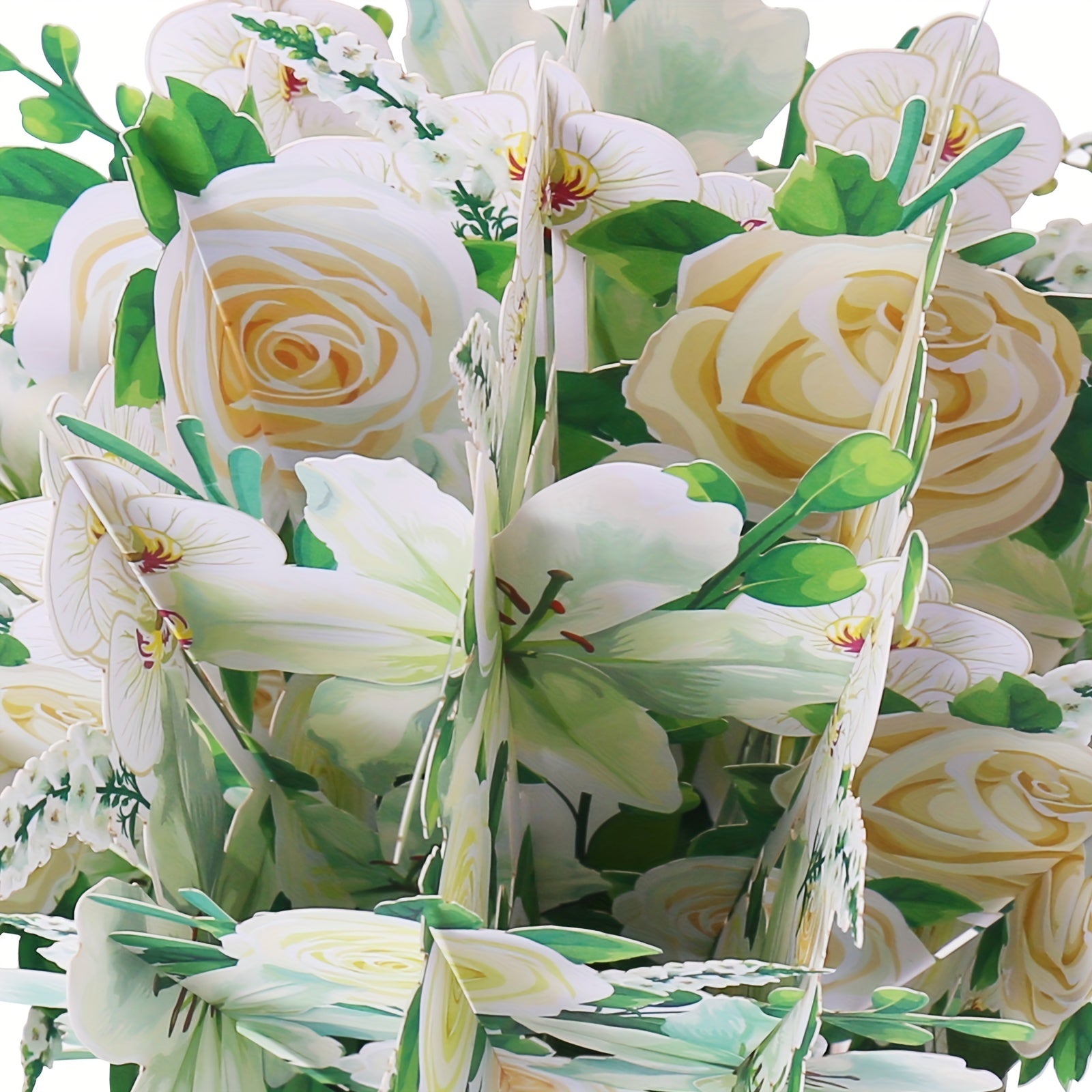 Flowers Pop Up Box Card Ideal Present For All Occasions