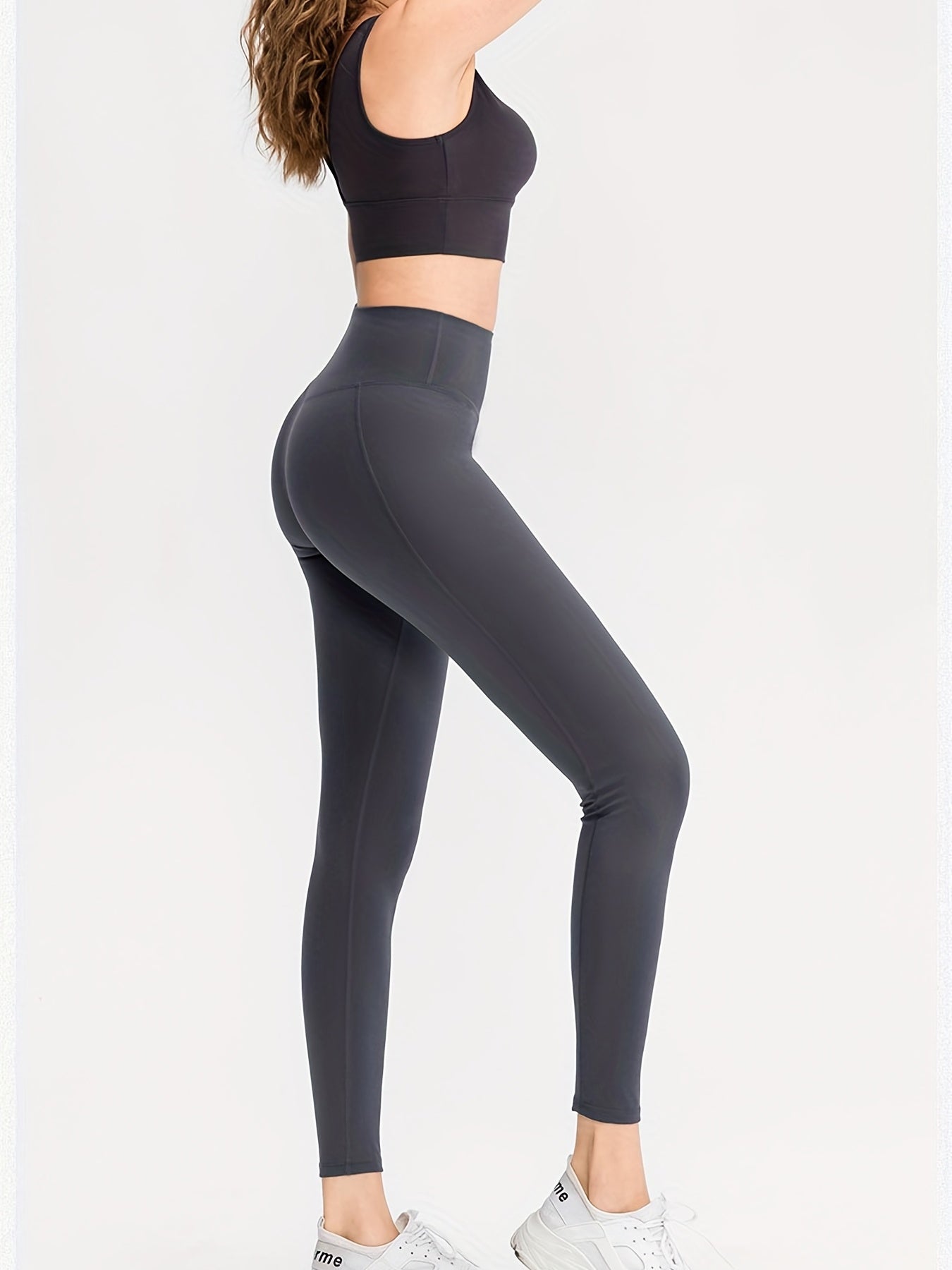 High Waisted Butt Lifting Leggings for Yoga Running Fitness