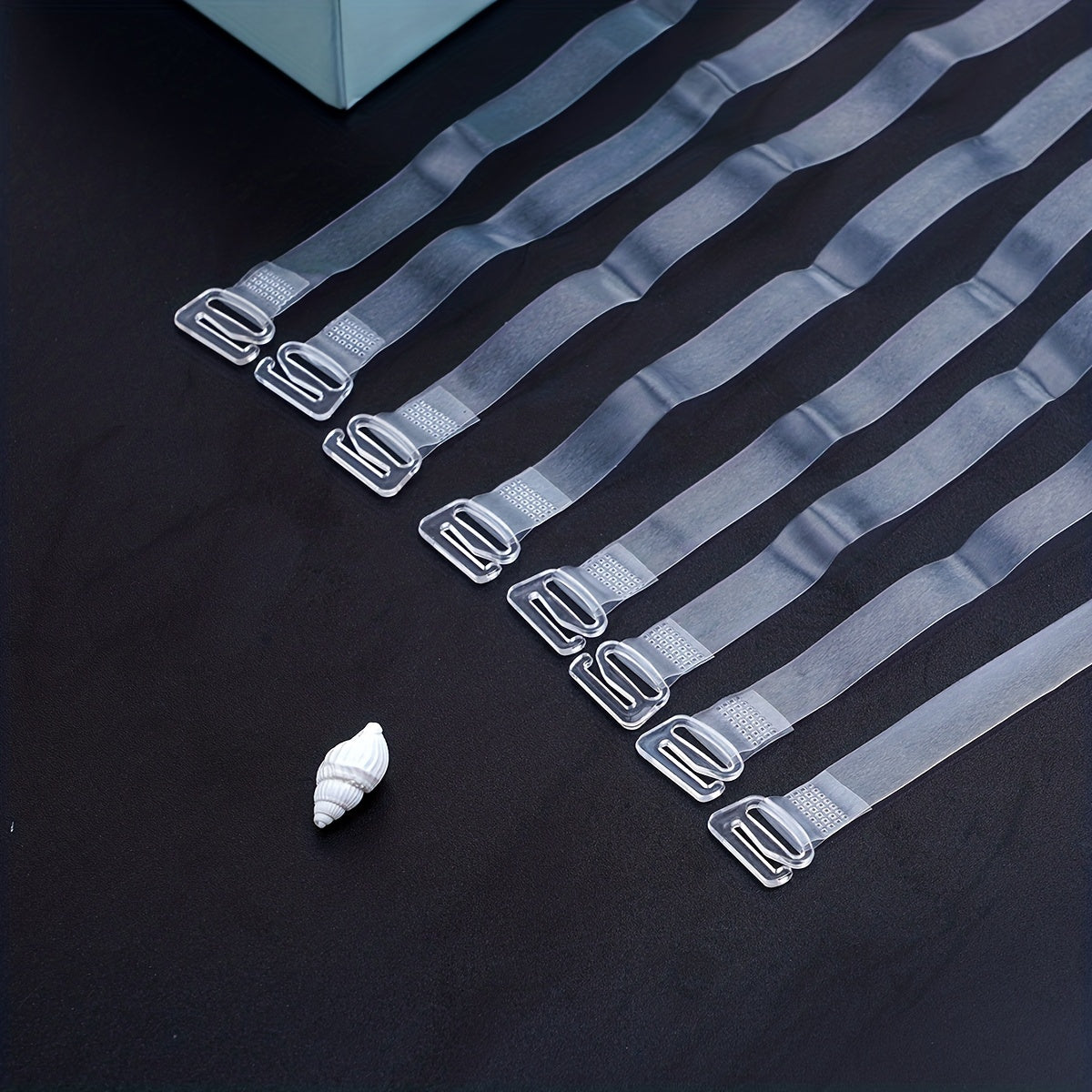 4pcs Transparent Shoulder Straps Invisible Adjustable Underwear Straps
