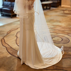 Bride Long Veil Wedding Decal Wedding Accessories