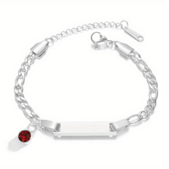 DIY Name Titanium Bracelet for Girls