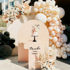 Matte Apricot Balloons Various Sizes Pack Of 100 - Party Decoration