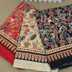Cotton And Linen Printed Fabric Bohemian Ethnic Style Decorative Fabric 1 Yard