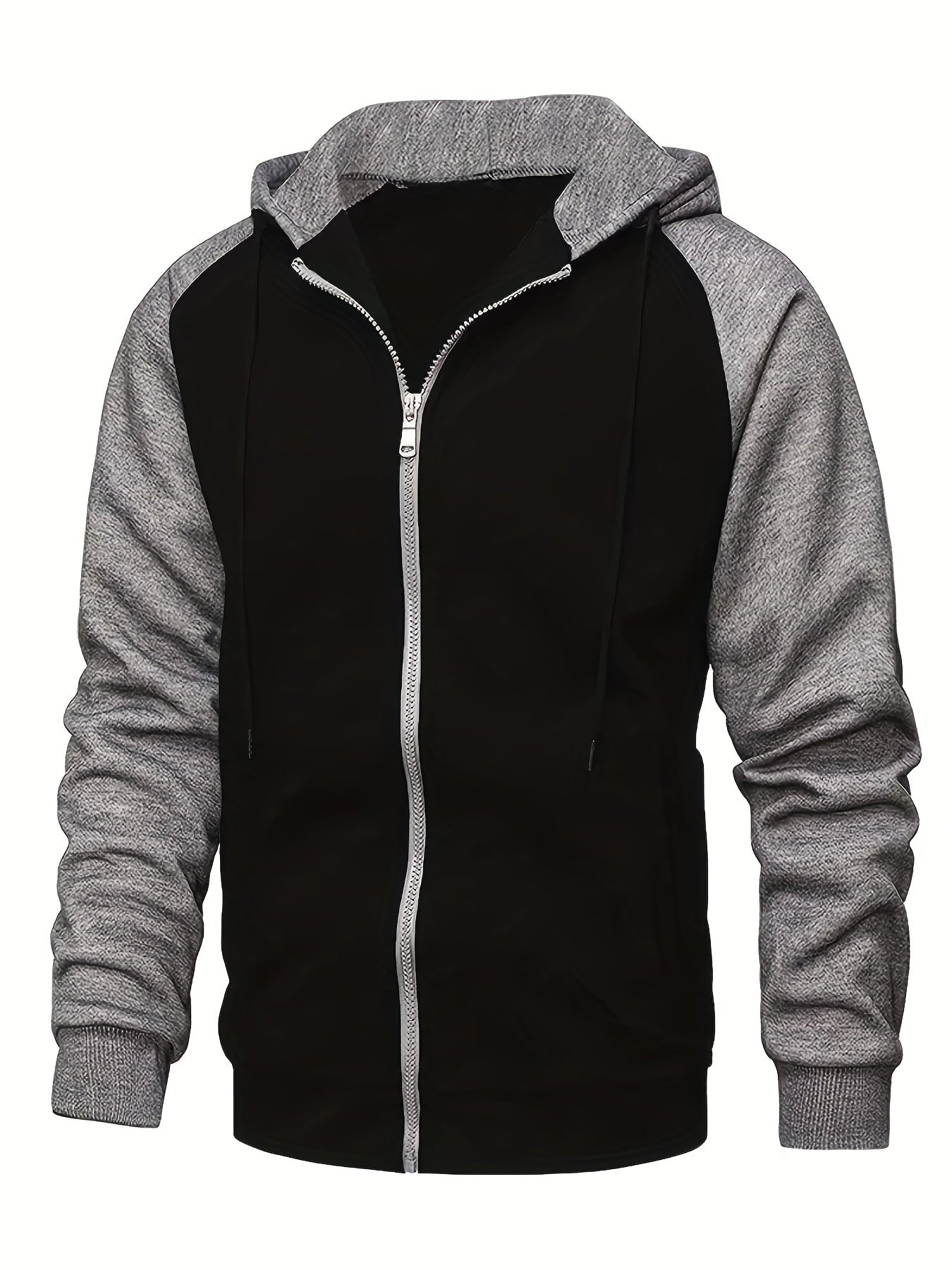 Men's Hooded Cardigan Fleece Top Coat